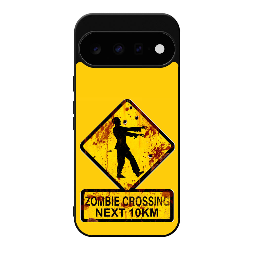 Zombie Crossing Sign Google Pixel 11 Case