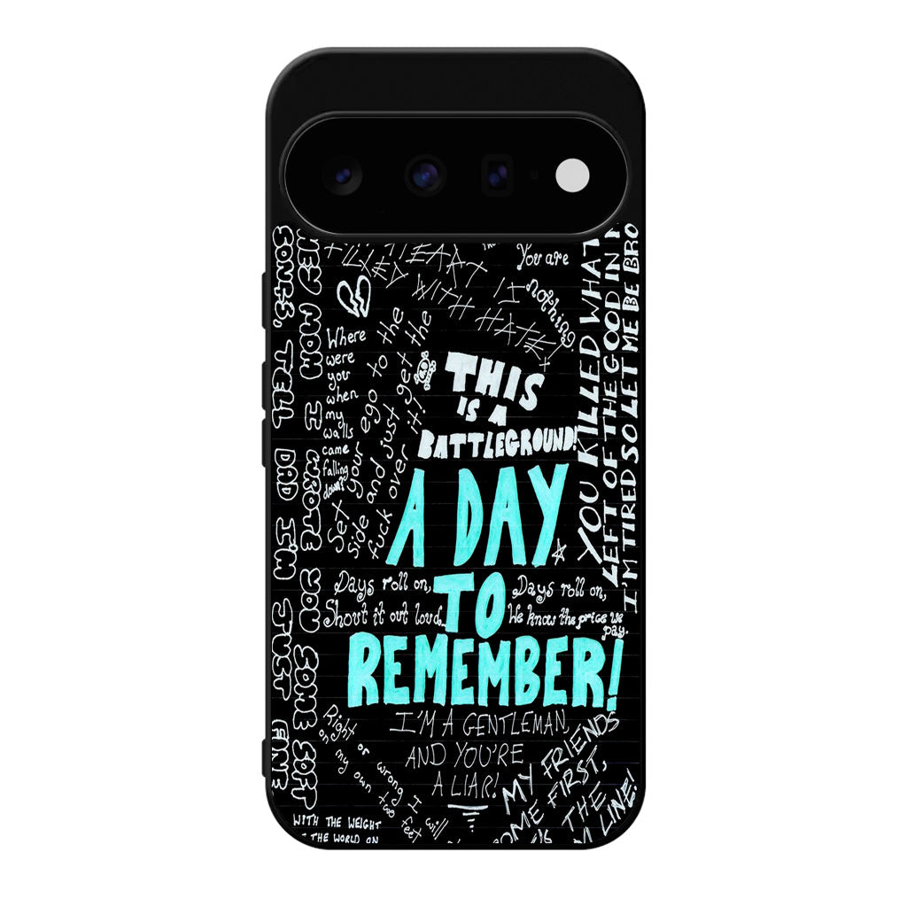 A Day To Remember Quote Google Pixel 11 Case