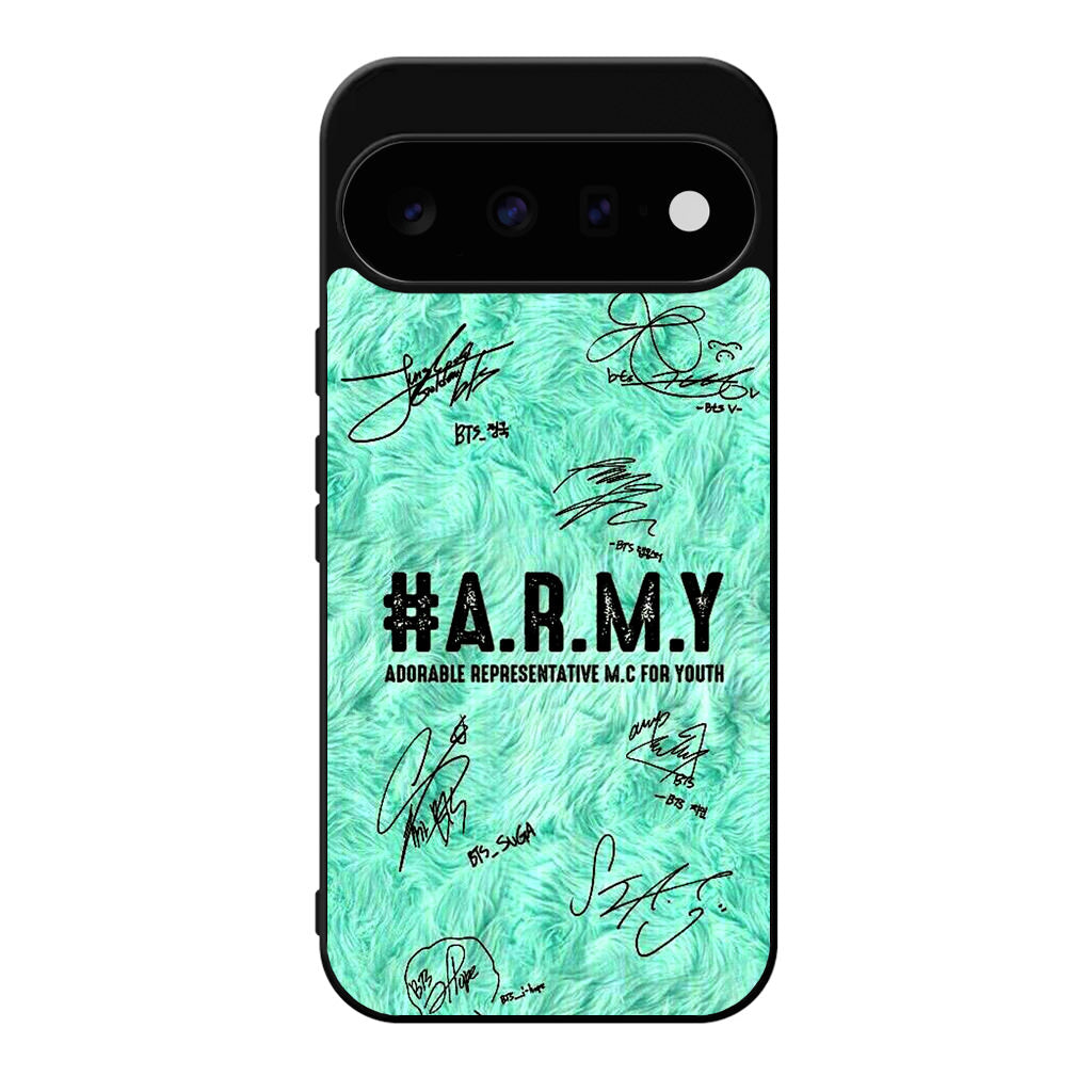 BTS Army Signature Google Pixel 11 Case