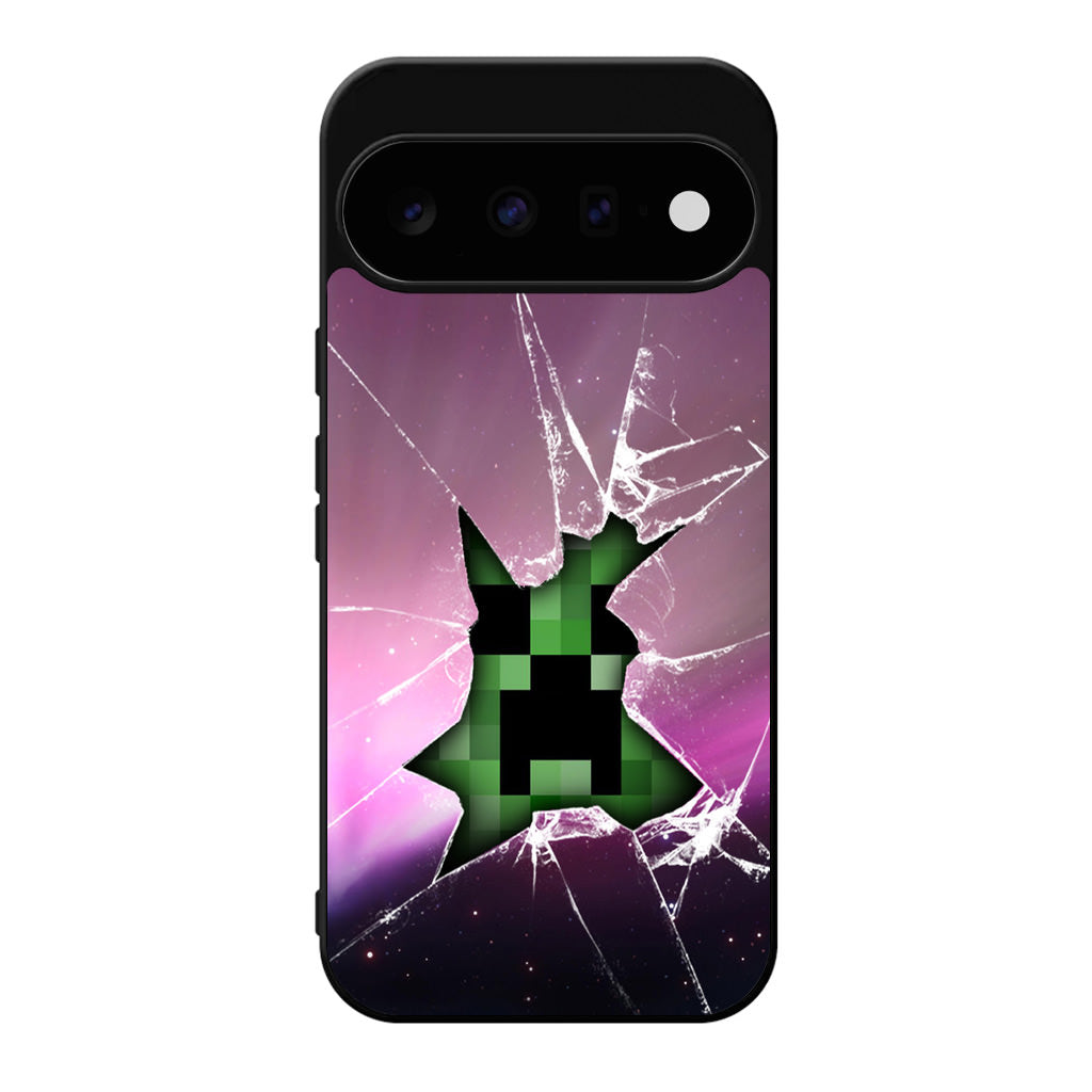 Creeper Glass Broken Violet Google Pixel 11 Case