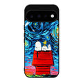 Dog Lying Under Starry Night Van Gogh Google Pixel 11 Case