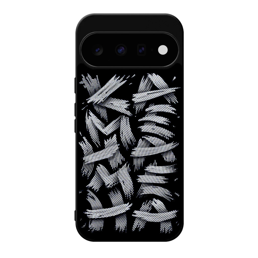 Dragon Ball Kamehameha Font Art Google Pixel 11 Case