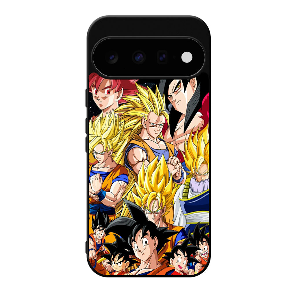 Dragon Ball Z Son Goku Transformation Google Pixel 11 Case