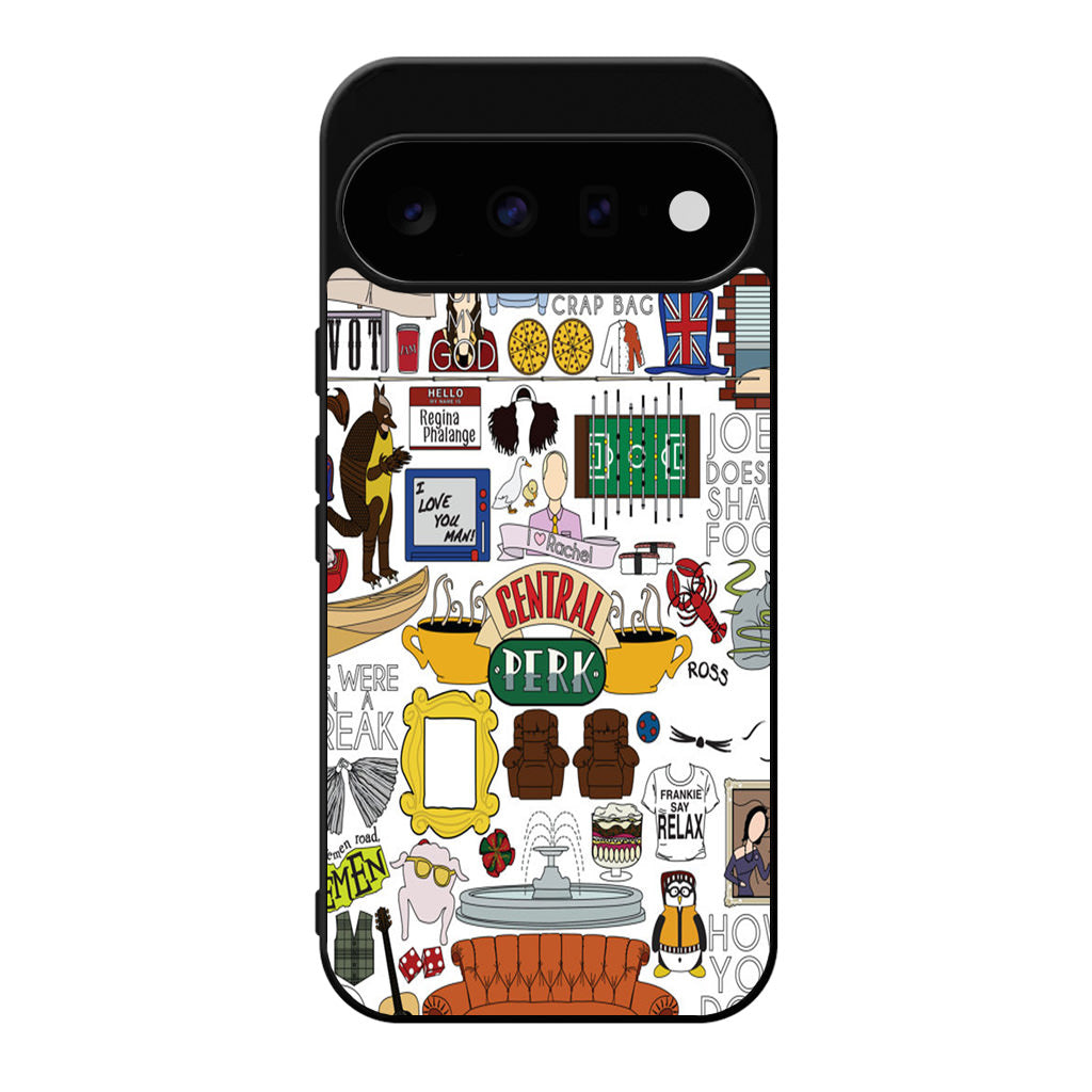 Friends TV Show Central Perk Sticker Google Pixel 11 Case
