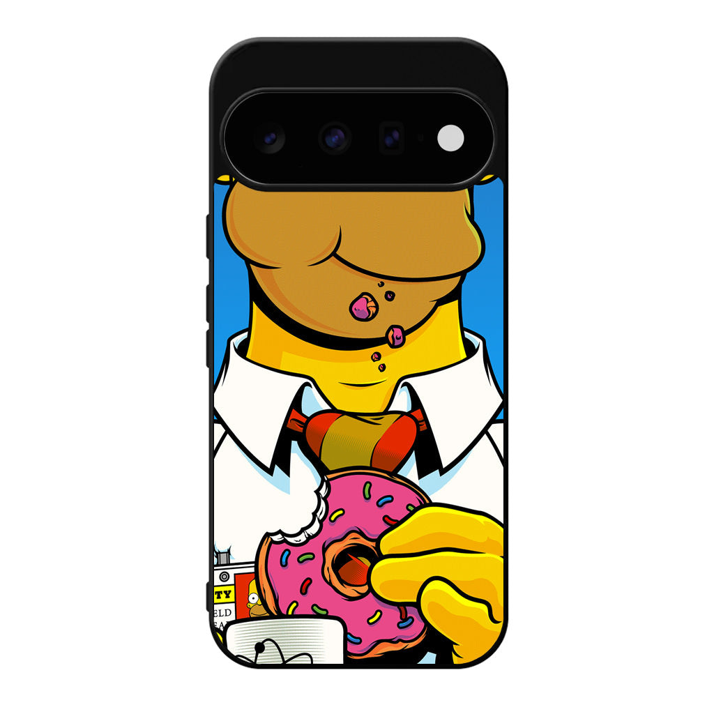 Homer Eats Donut Google Pixel 11 Case