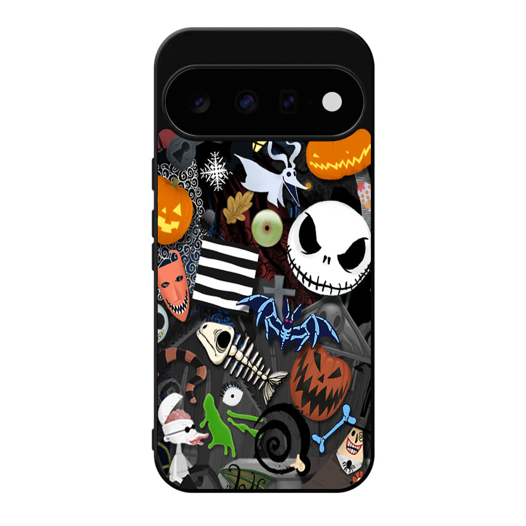 Nightmare Before Chrismast Collage Google Pixel 11 Case