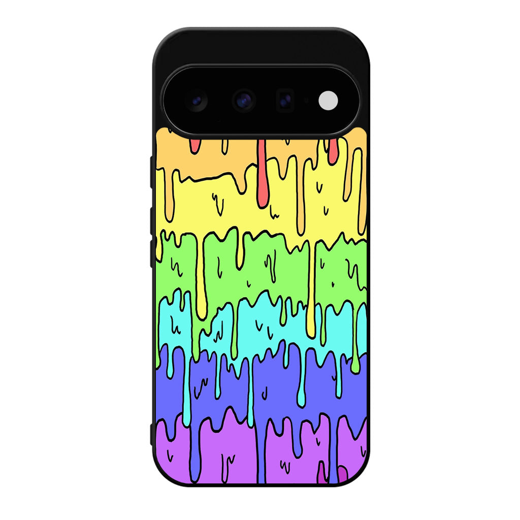 Pastel Kawaii Melting Rainbow Google Pixel 11 Case