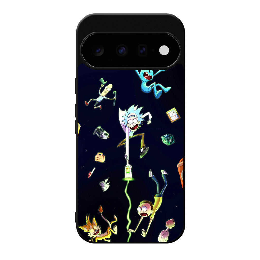 Rick And Morty Portal Fall Google Pixel 11 Case