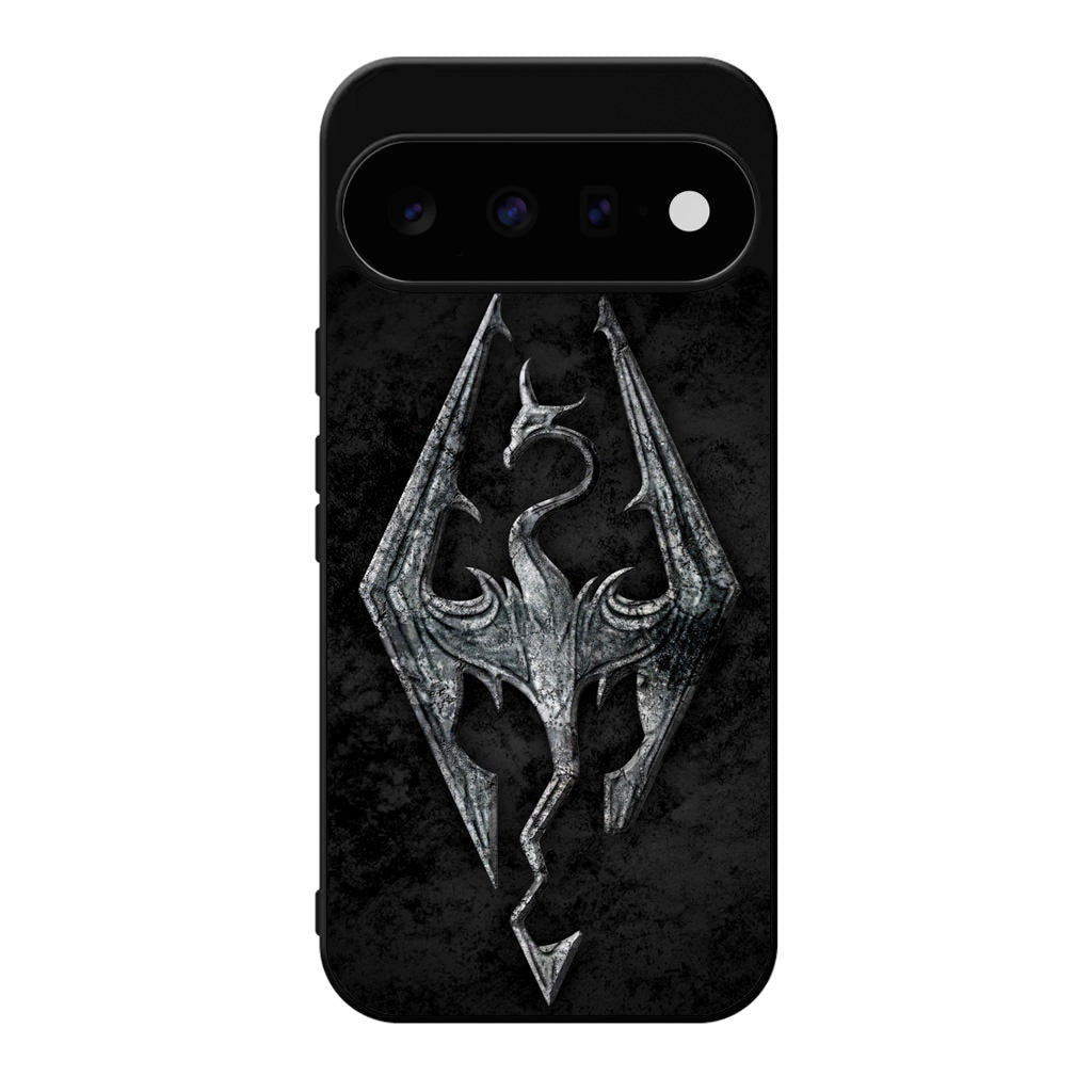 The Elder Scrolls V Skyrim Logo Google Pixel 11 Case