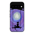 Girl Cat and Moon Google Pixel 11 Case