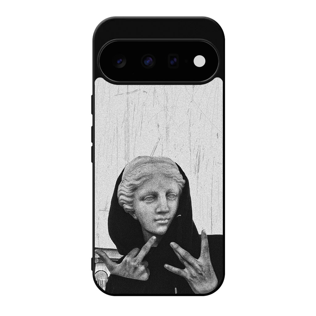 Greek Statue Wearing Hoodie Google Pixel 11 Case