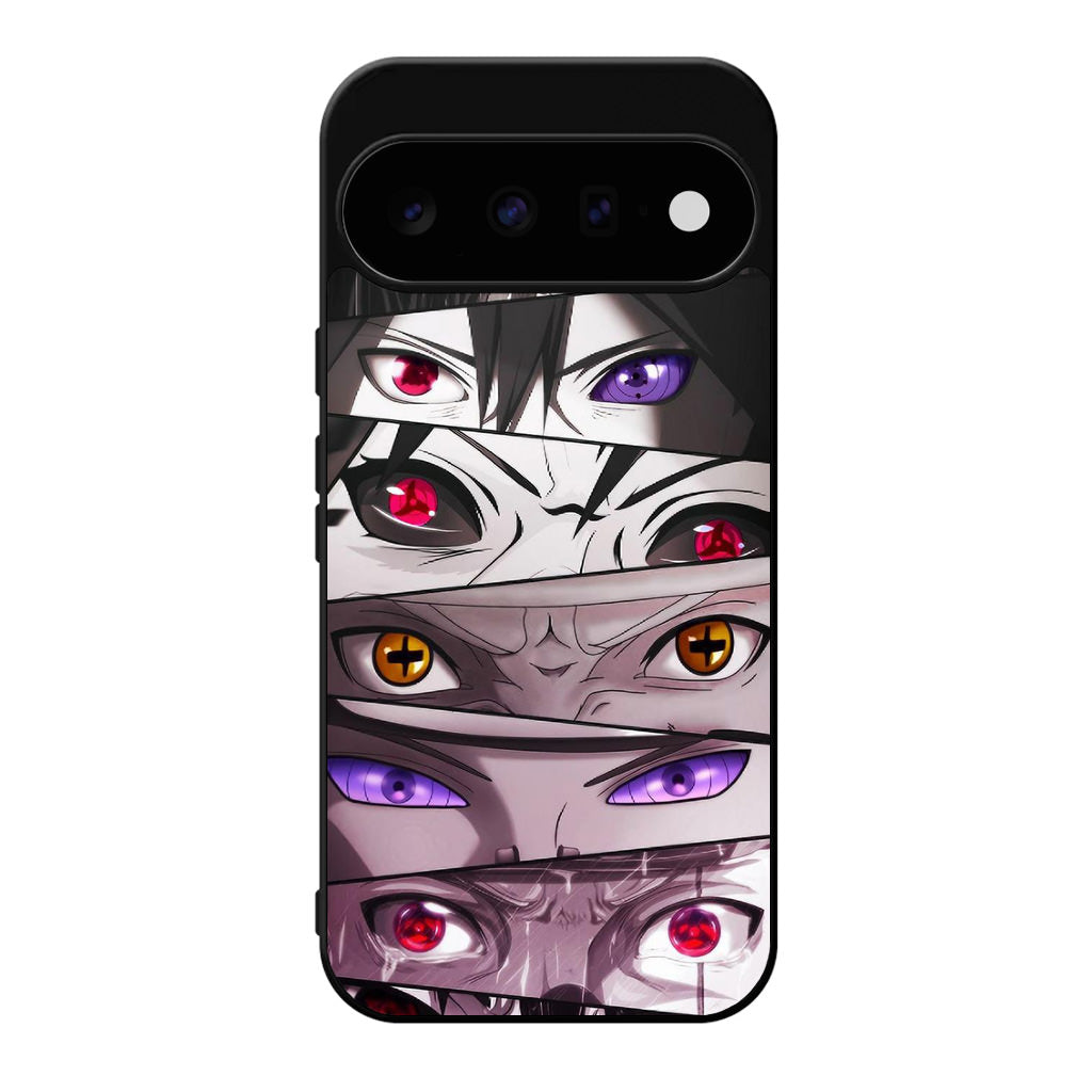 The Powerful Eyes on Naruto Google Pixel 11 Case