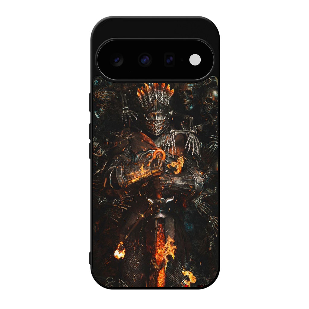 Ember King Warden Cursed Flame Google Pixel 11 Case