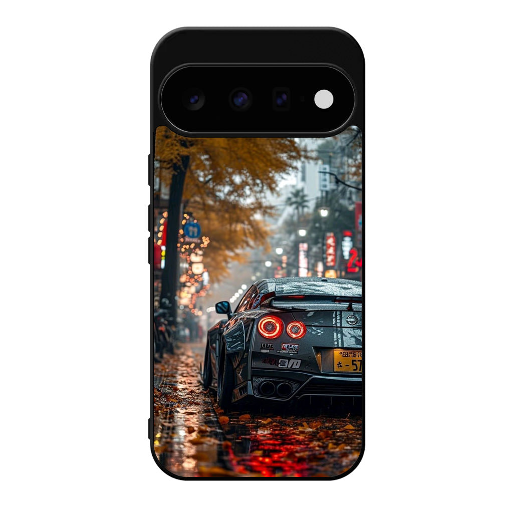 Neon Drift Autumn Streets Google Pixel 11 Case