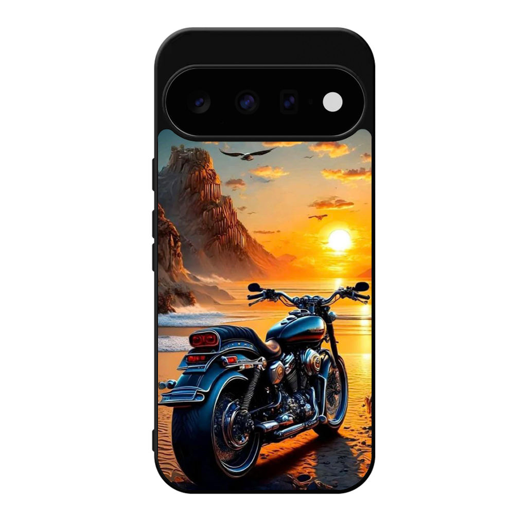Ride Into the Blaze Google Pixel 11 Case