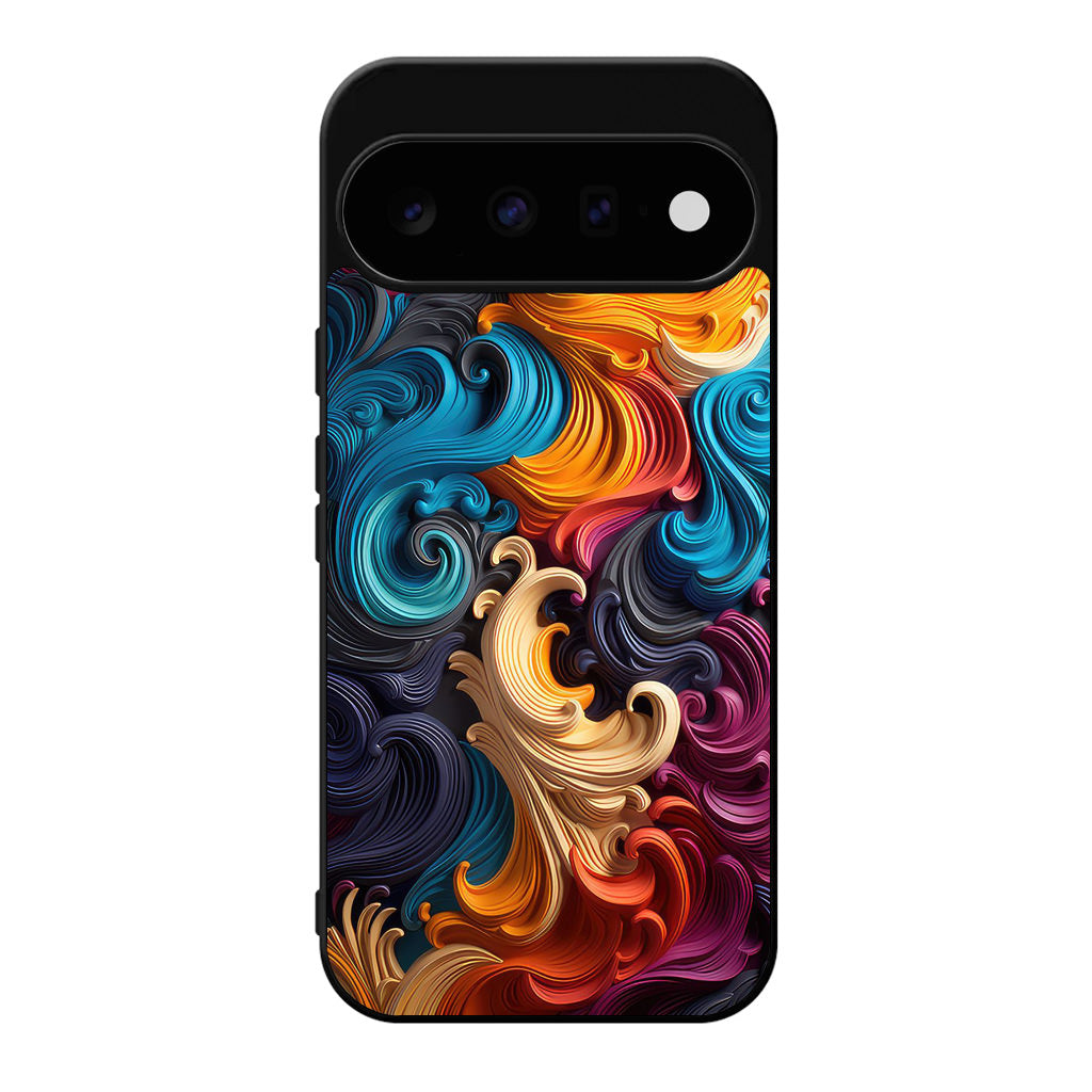 The Dance of Abstract Waves Google Pixel 11 Case