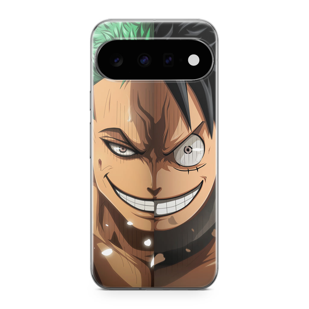 Luffy And Zoro Half Smile Google Pixel 11 Case
