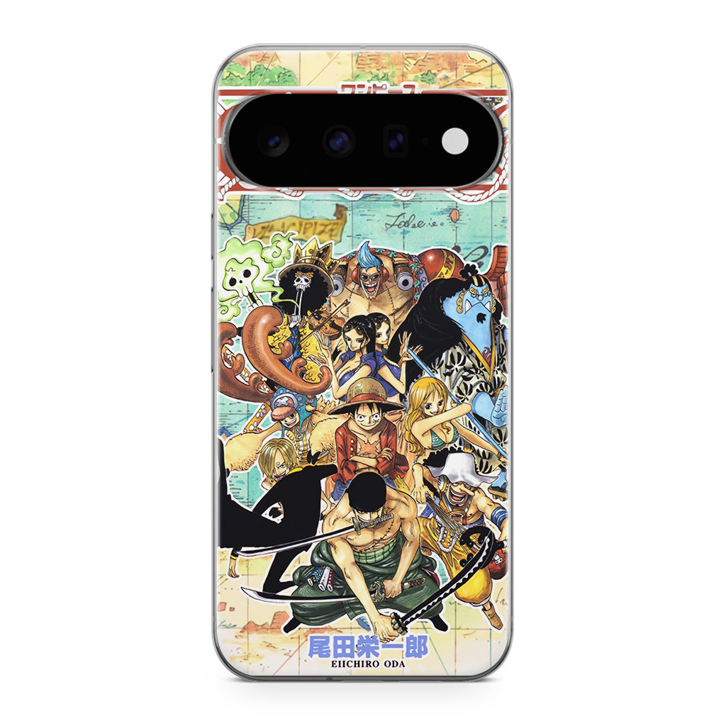 One Piece Comic Straw Hat Pirate Google Pixel 11 Case