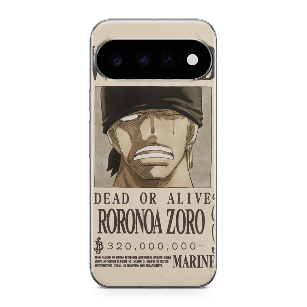 Roronoa Zoro Bounty Google Pixel 11 Case