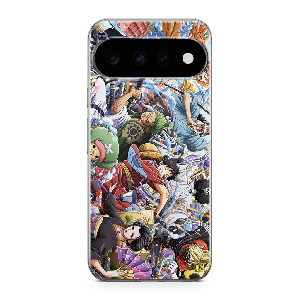 Straw Hat Pirates Arc Wano Google Pixel 11 Case