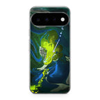 Abstract Green Blue Art Google Pixel 11 Case