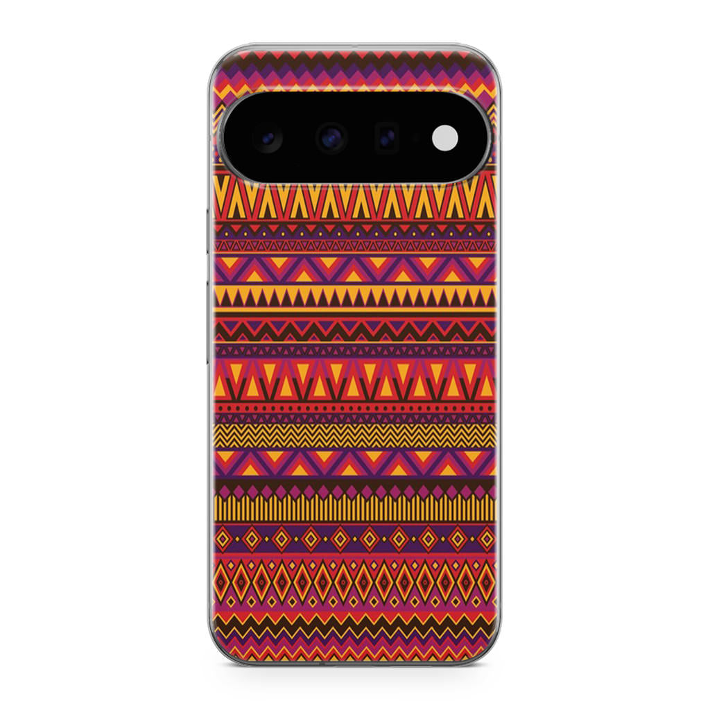 African Aztec Pattern Google Pixel 11 Case