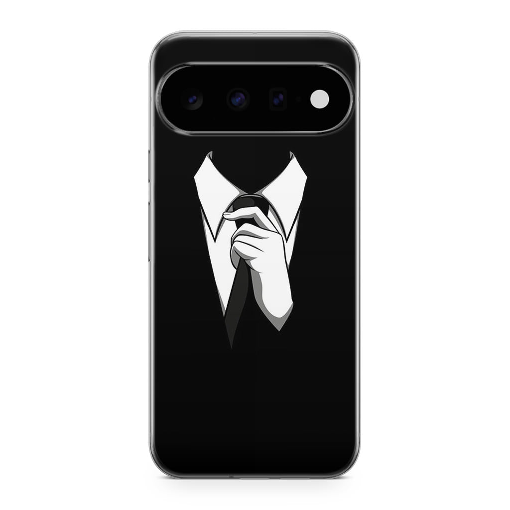 Anonymous Black White Tie Google Pixel 11 Case
