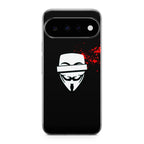 Anonymous Blood Splashes Google Pixel 11 Case