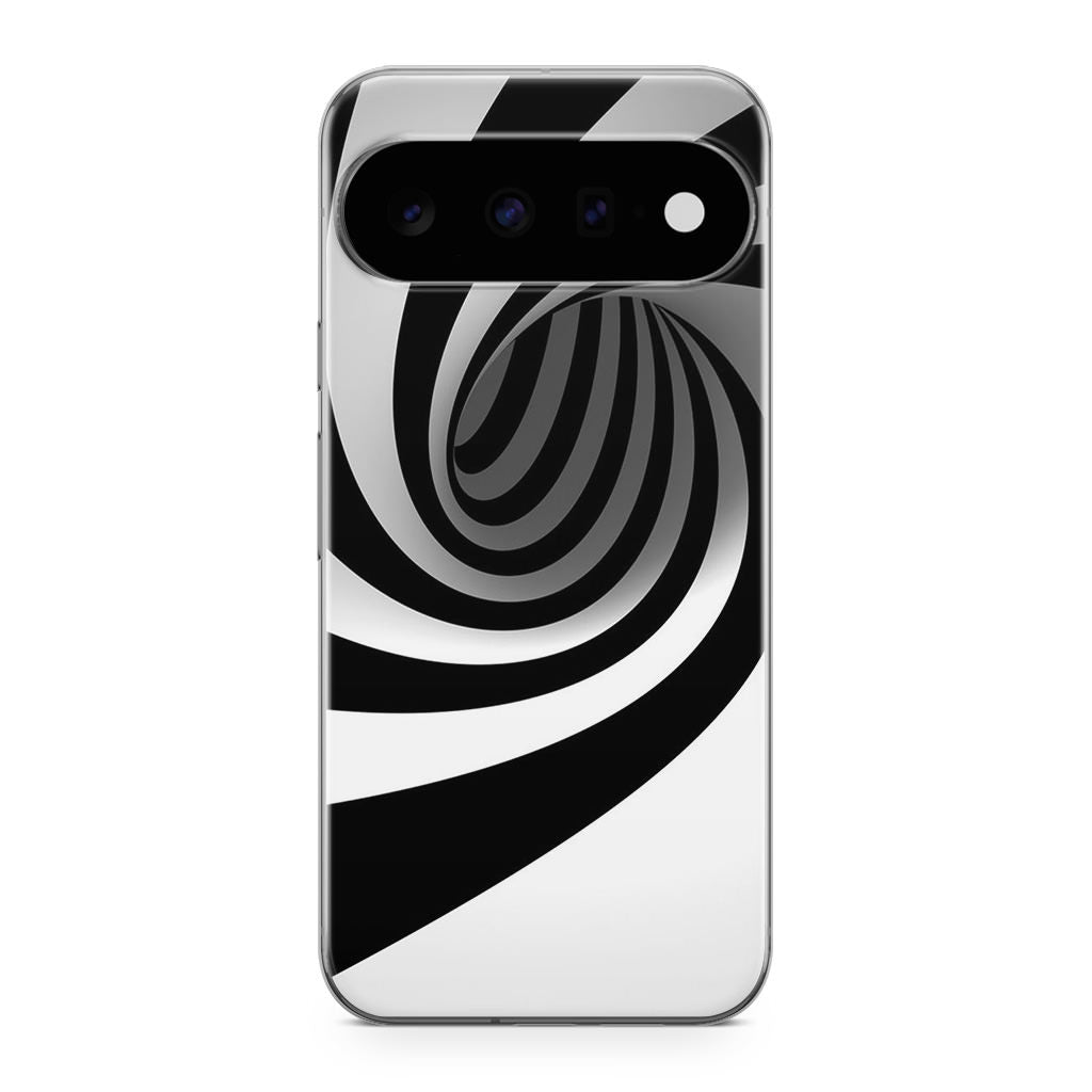 Black and White Twist Google Pixel 11 Case