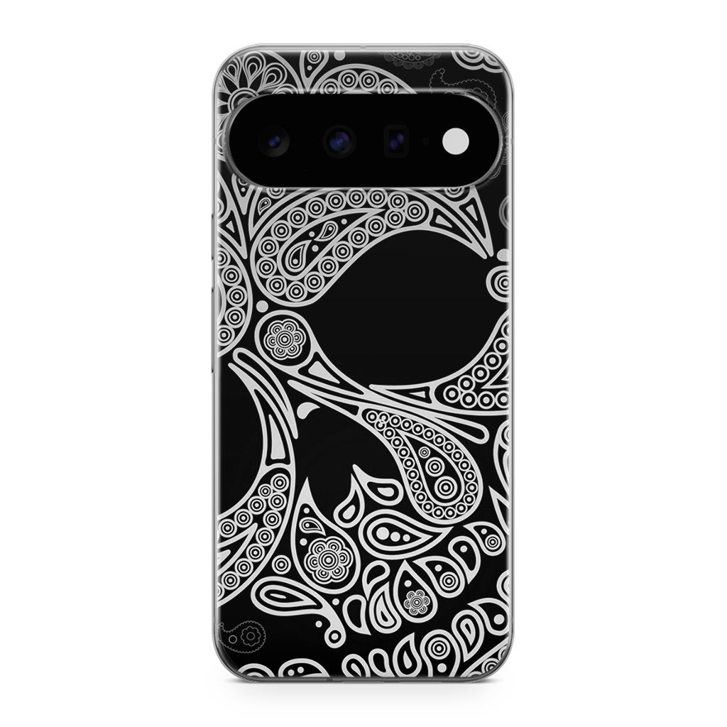 Black Skull Google Pixel 11 Case