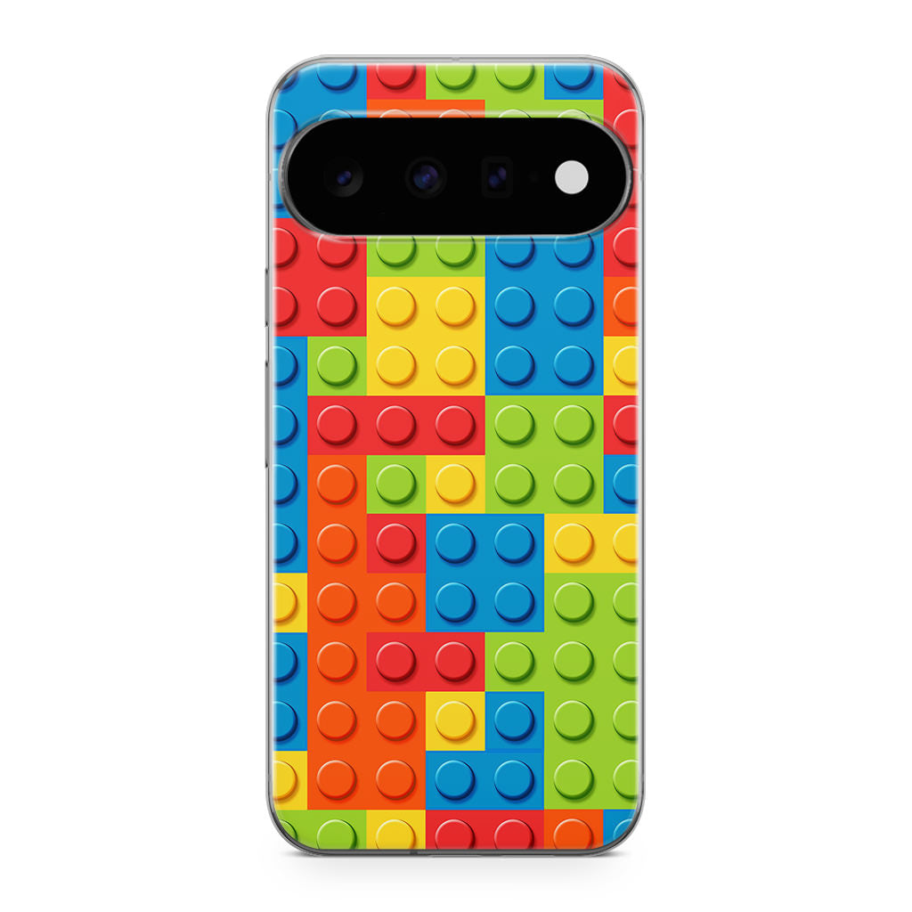 Blocks Rainbow Pattern Google Pixel 11 Case