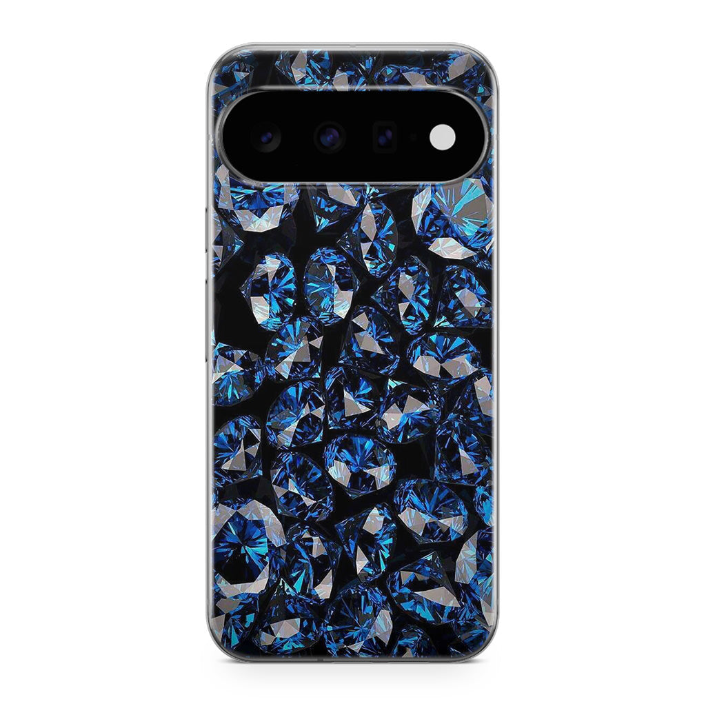 Blue Diamonds Pattern Google Pixel 11 Case