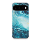 Blue Water Glitter Google Pixel 11 Case