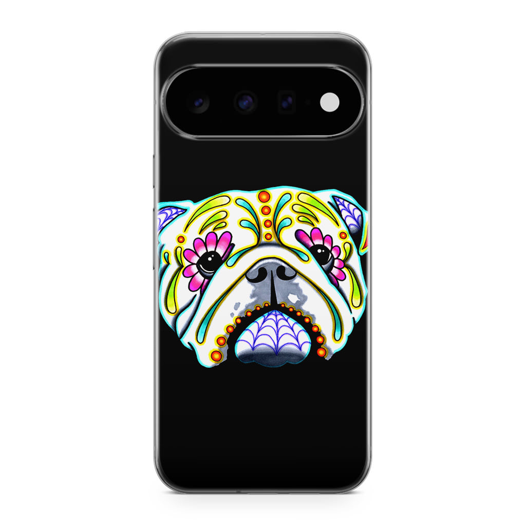 Colorful Bulldog Art Google Pixel 11 Case