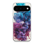 Colorful Dust Art on White Google Pixel 11 Case