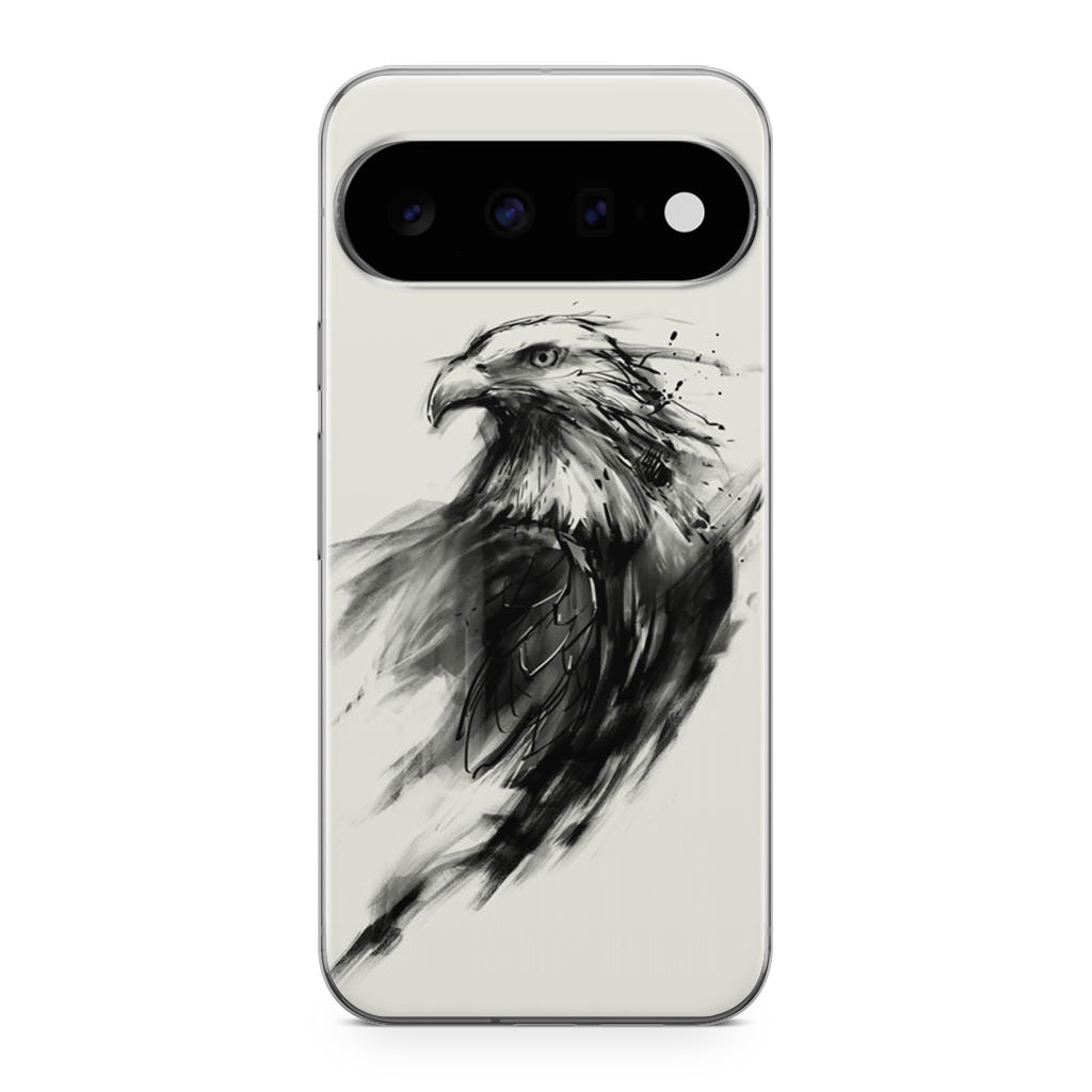 Eagle Art Black Ink Google Pixel 11 Case