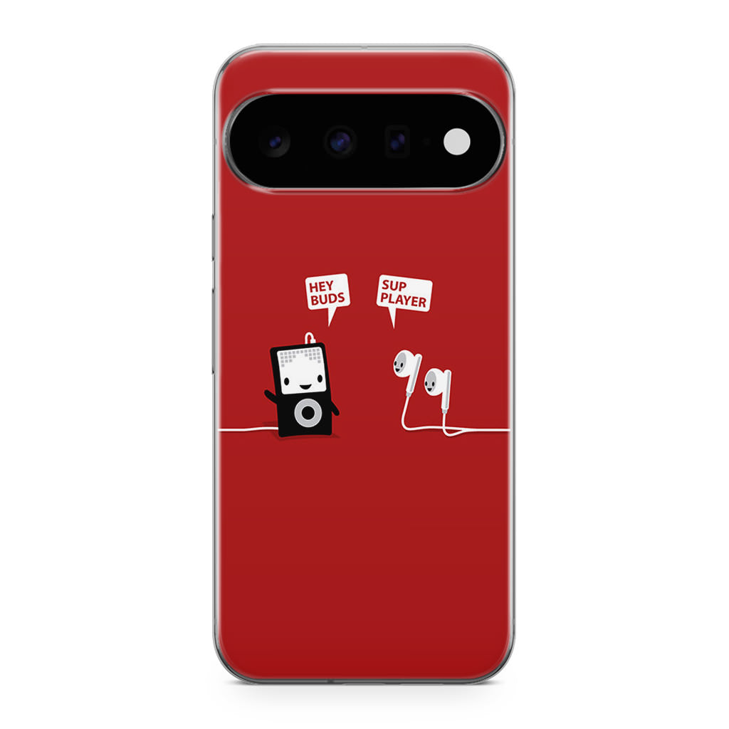 Funny Music Headphones Player Buds Google Pixel 11 Case