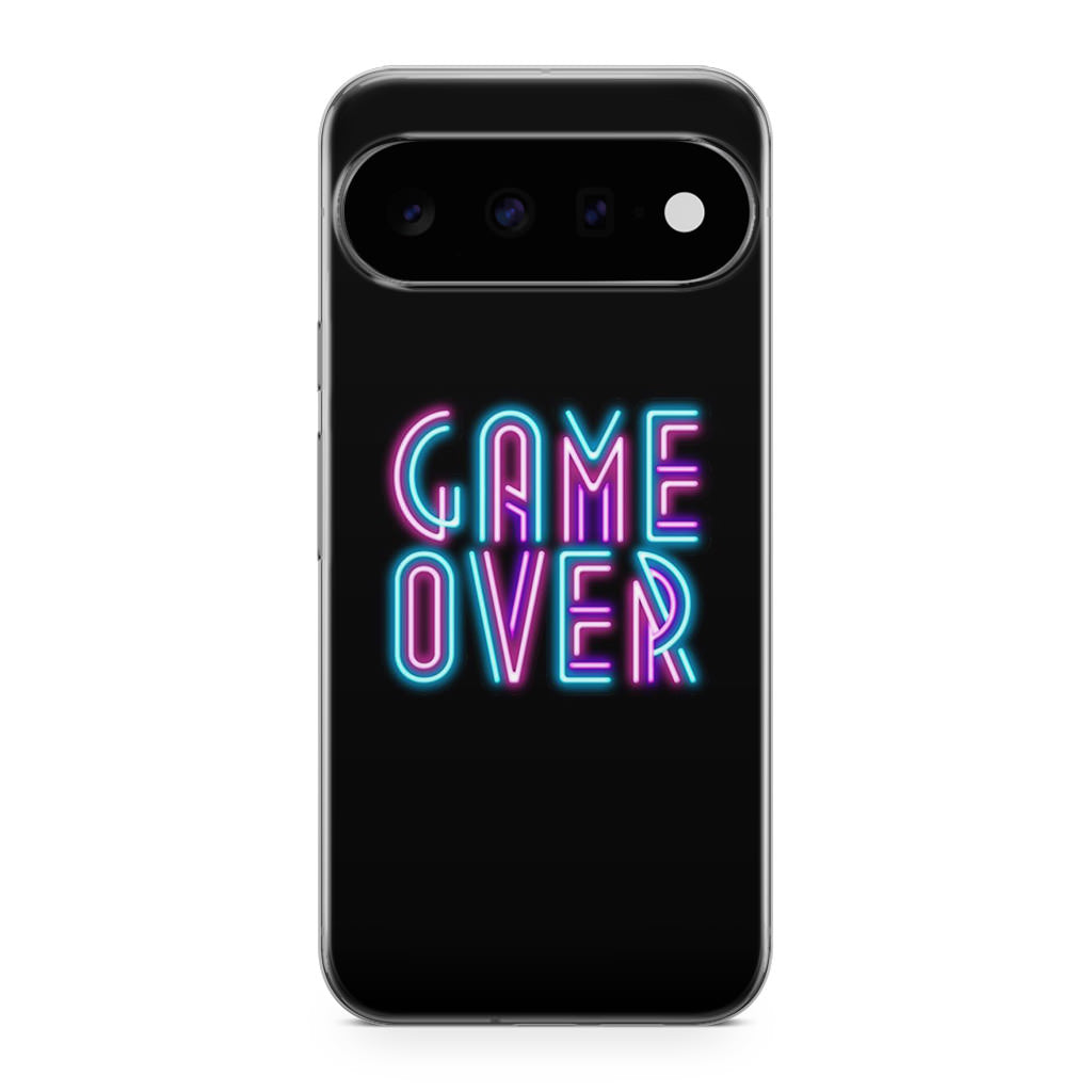 Game Over Neon Google Pixel 11 Case