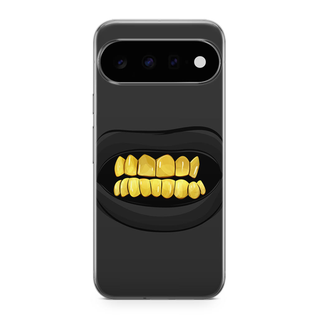Gold Grillz Google Pixel 11 Case