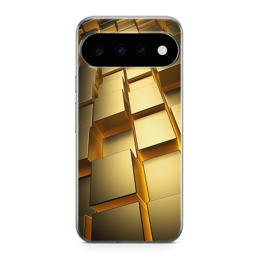 Golden Cubes Google Pixel 11 Case