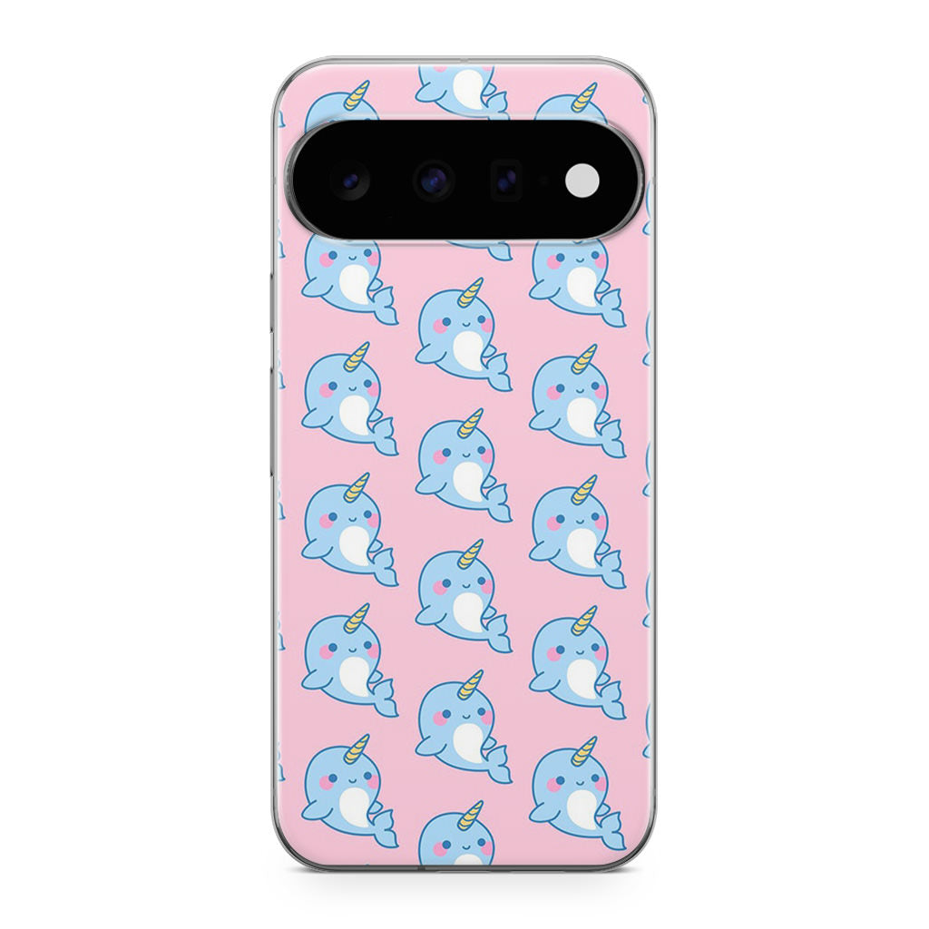 Horned Whales Pattern Google Pixel 11 Case