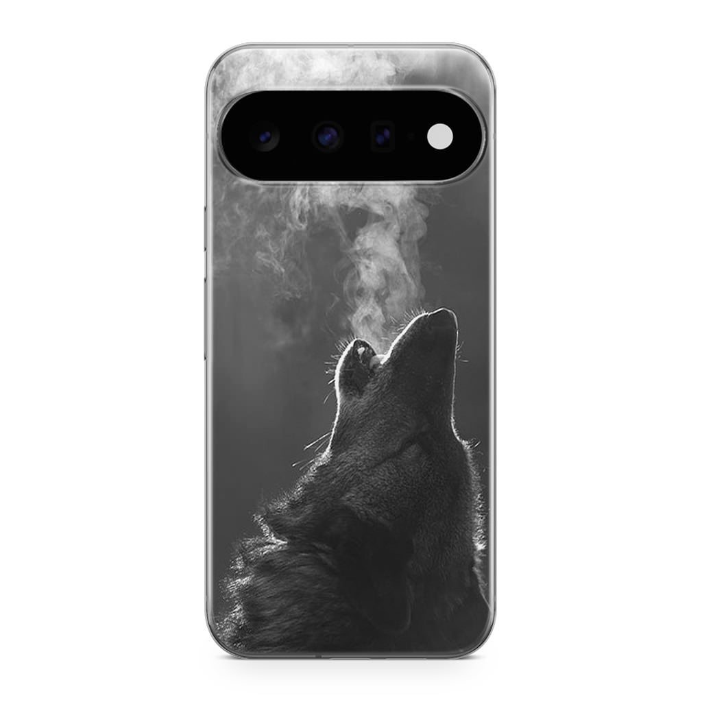 Howling Wolves Black and White Google Pixel 11 Case