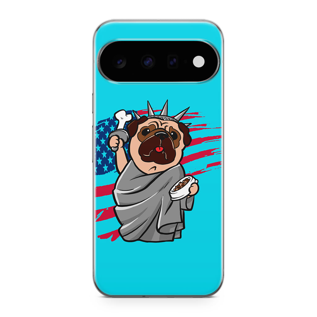 Independence Day Pug Google Pixel 11 Case