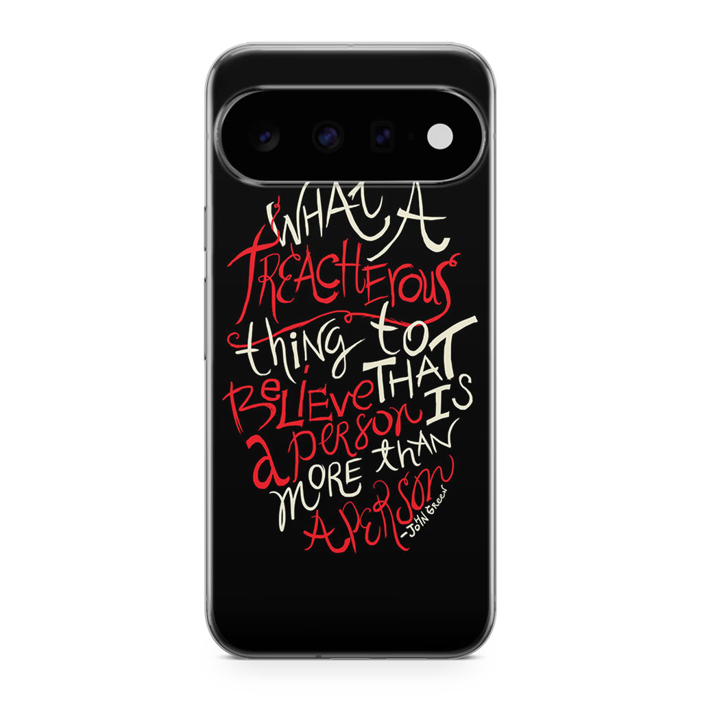 John Green Quotes More Than A Person Google Pixel 11 Case
