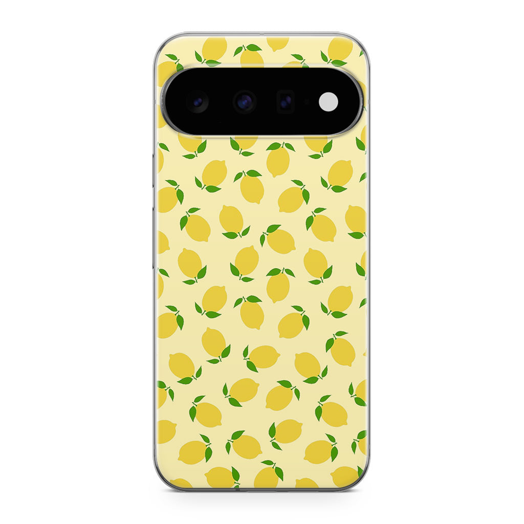 Lemons Fruit Pattern Google Pixel 11 Case