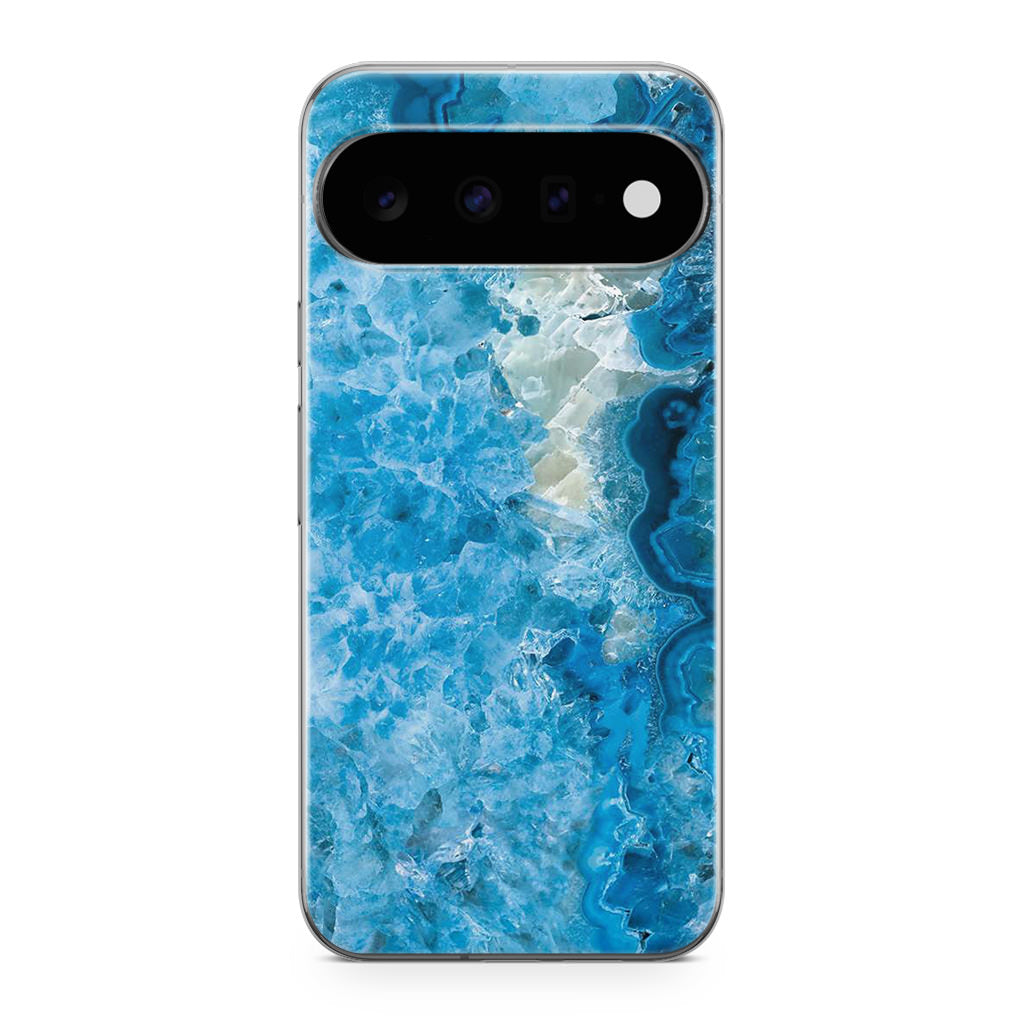 Navy Blue Marble Google Pixel 11 Case