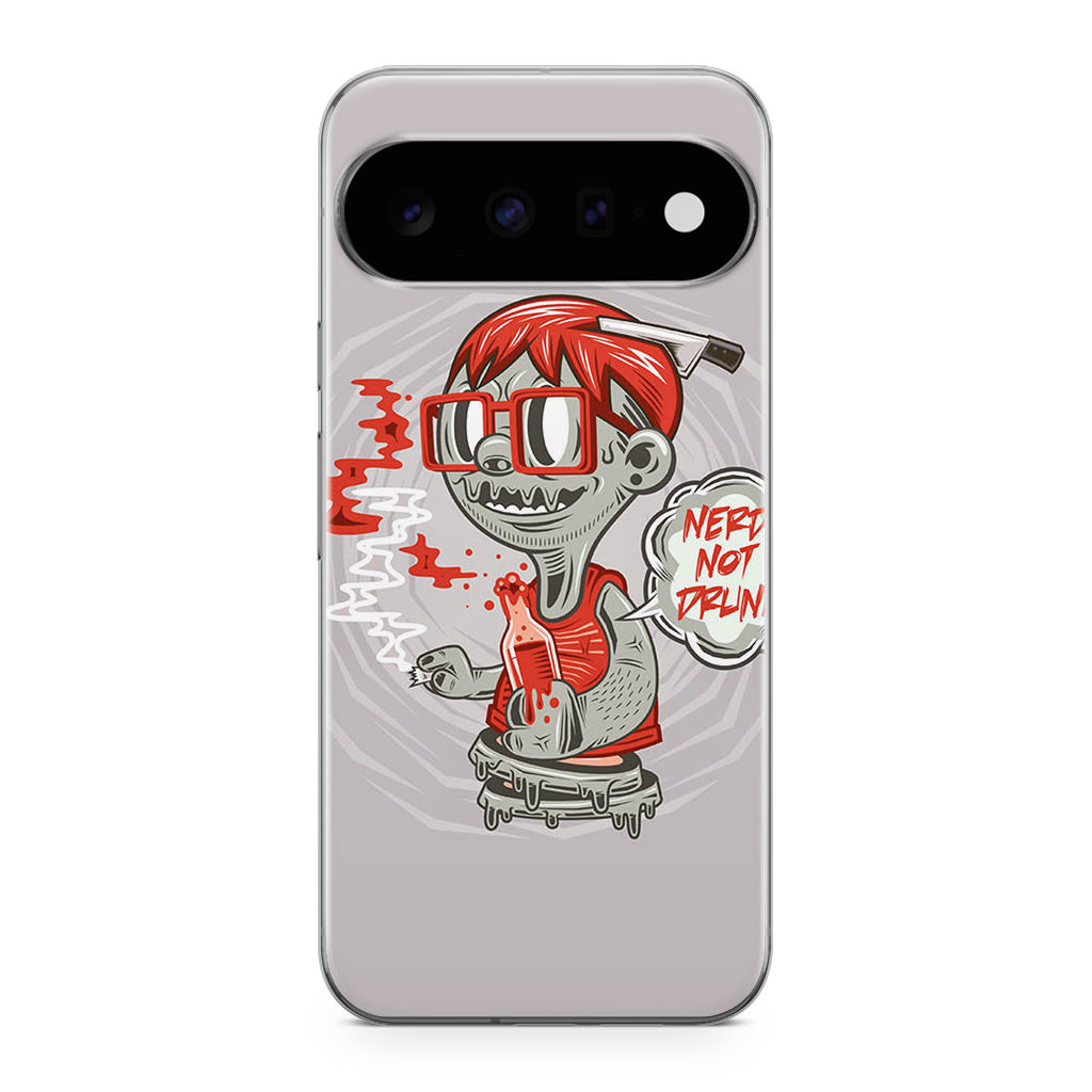 Nerd Not Drunk Zombie Google Pixel 11 Case
