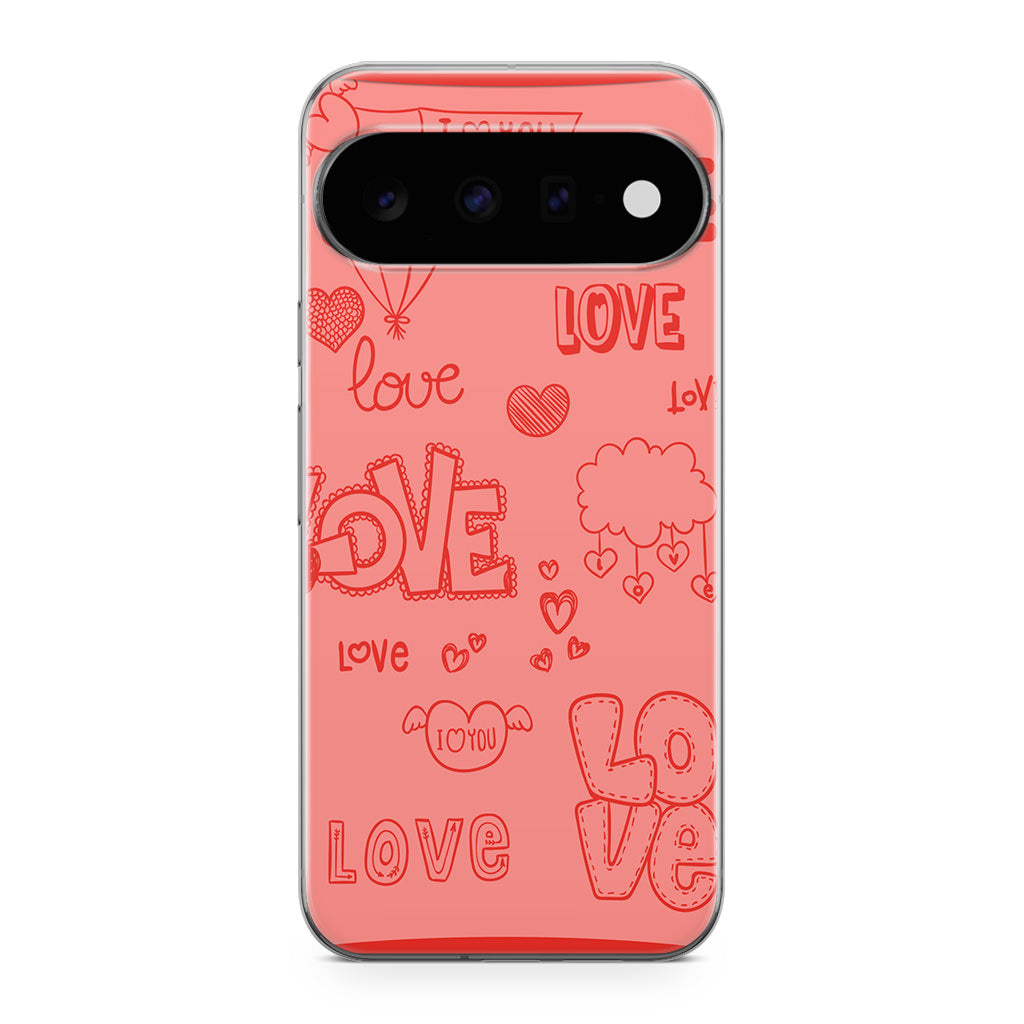 Pink Lover Google Pixel 11 Case