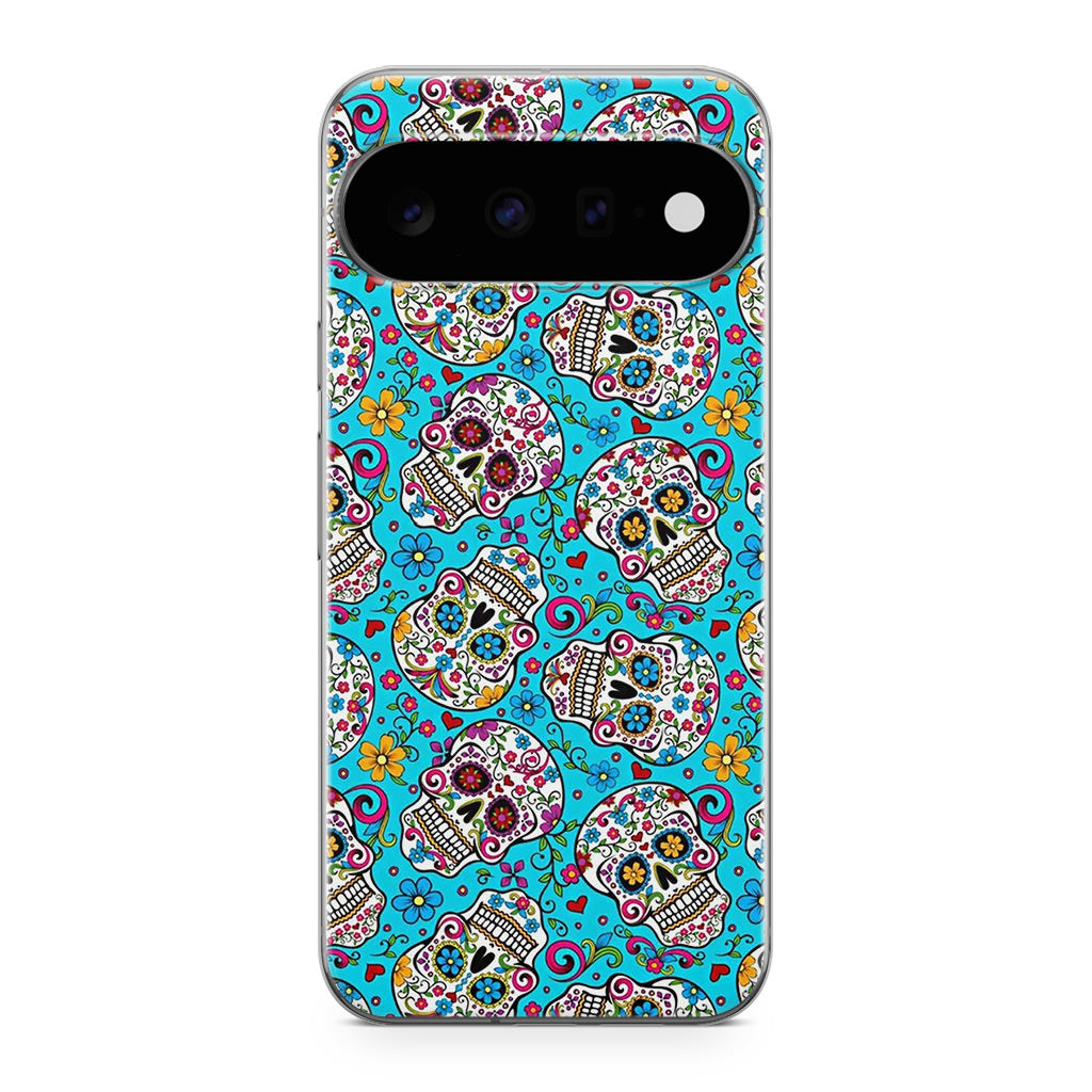 Skull Floral Sugar Google Pixel 11 Case