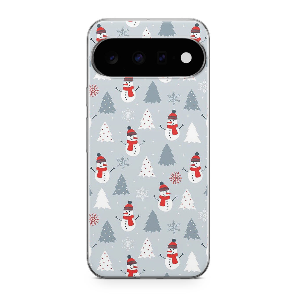 Snowmans Pattern Google Pixel 11 Case